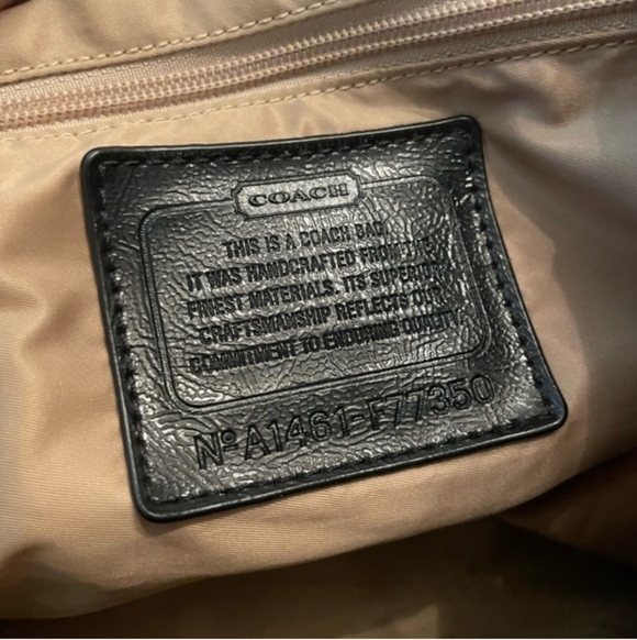 Coach Signature Backpack - Picture 3 of 9